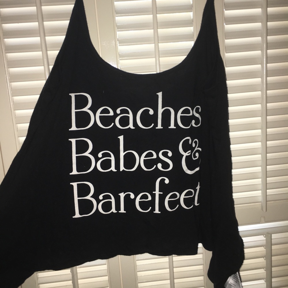 Beaches, babes & barefoot tank